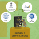 Quality Test Certifications and Approvals on Ojuset Capsules