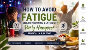 How to Avoid Fatigue After an Early Morning or Late-Night Party Physical Activities and Food Tips